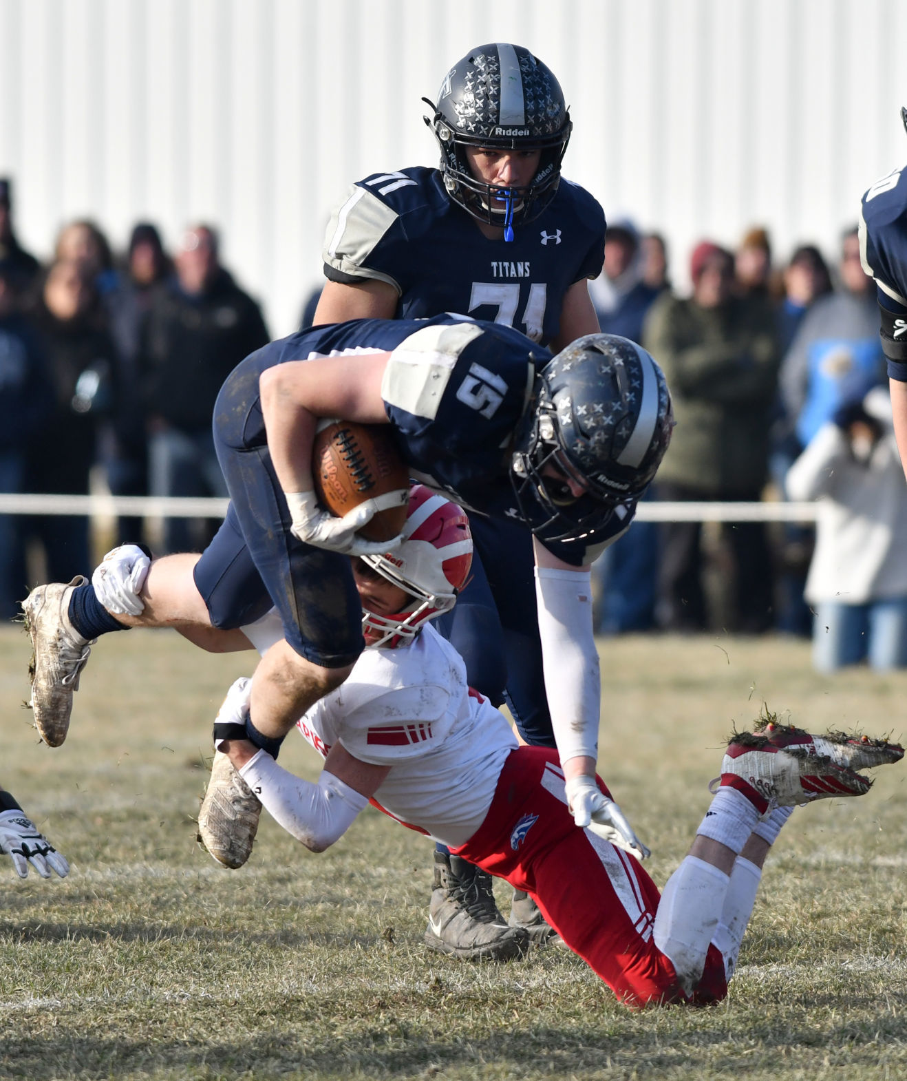 Morrison vs Annawan-Wethersfield in Class 1A football quarterfinal.